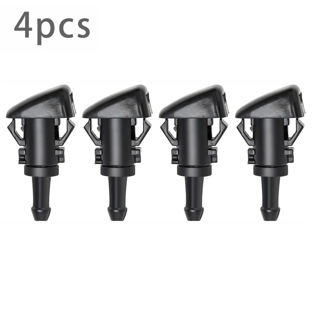 

4Pcs Car Universal Windshield Washer Fluid Nozzle Jet For Dodge Durango Grand Caravan Chrysler Water Spray Nozzle Car Accessorie