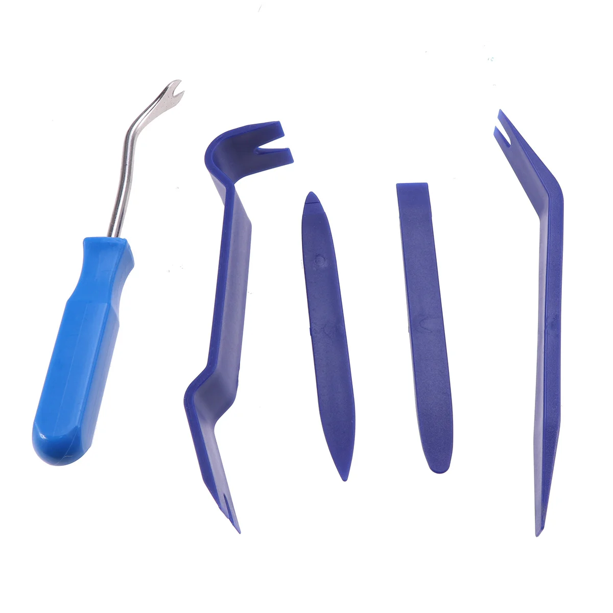 

5PCS Blue Auto Car Audio Door Dash Trim Panel Install and Removal Pry Tools with Box Electronic accessories