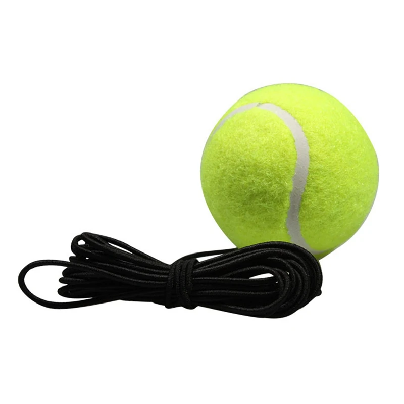 

Tennis Training Device Single Player Tennis Training Rebound Device With Base And Rope