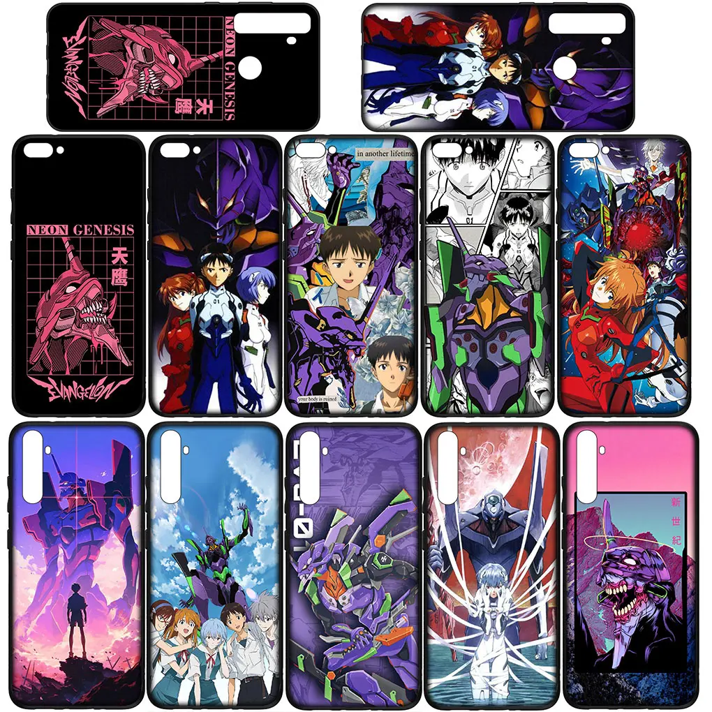 Comics E-Evangelions EVA Cover Casing for Huawei P30 P20 P10 Y6 Y7 Y9 Prime Mate 10 20 Pro Lite Y9A Y8S P Smart 2019 Phone Case