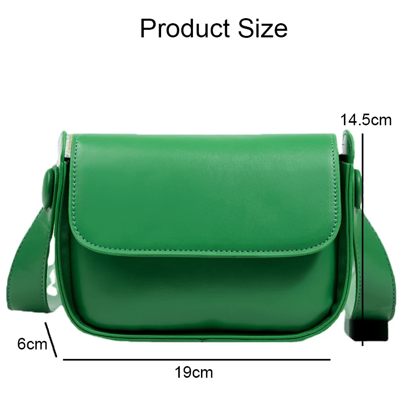 Retro Solid Color Saddle Bag High Quality Leather Shoulder Bags for Women 2023 New Simple Ladies Crossbody Bag Designer Handbags