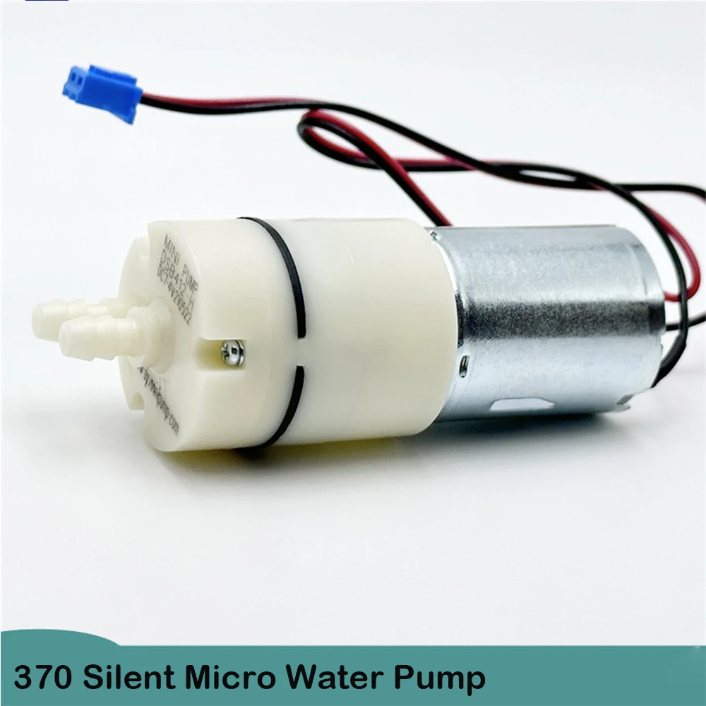 

DC 3.7V-7.4V Mini 370 Water Pump Carbon Brush Electric Water Pump Self Priming Pump Large Flow USB Diaphragm Pump Long Life