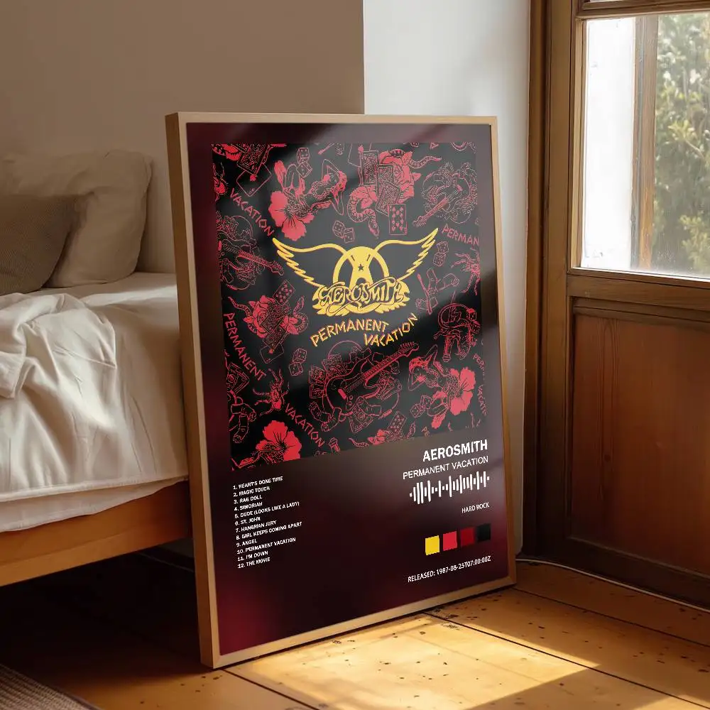 Aerosmith плакат альбом художественная обложка песен музыка рэп стены водостойкая бумажная наклейка для гостиной домашний декор (art.: 3920d47de875a) - 3920d47de875a