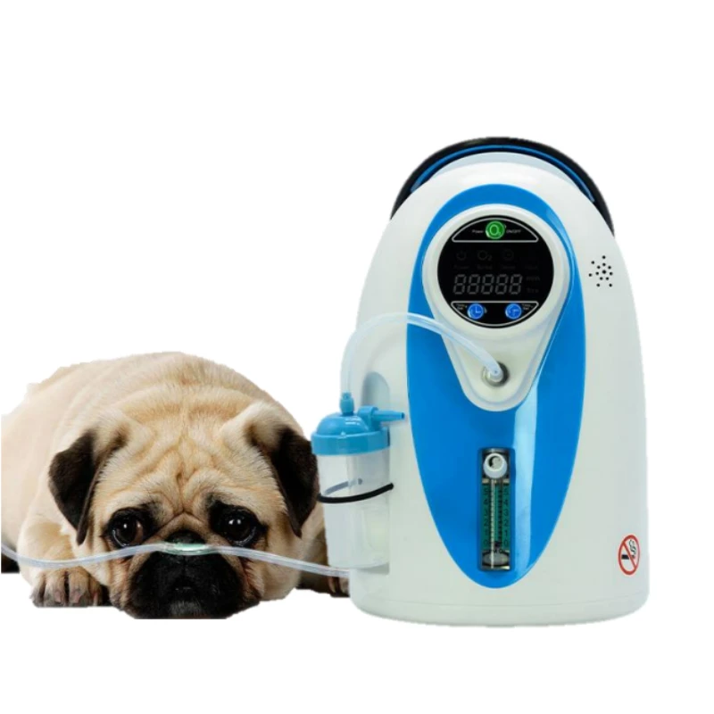 

Veterinary Animal Equipment Medical 5 liter Dog Oxygen Concentrator With Nebulizer For Pet