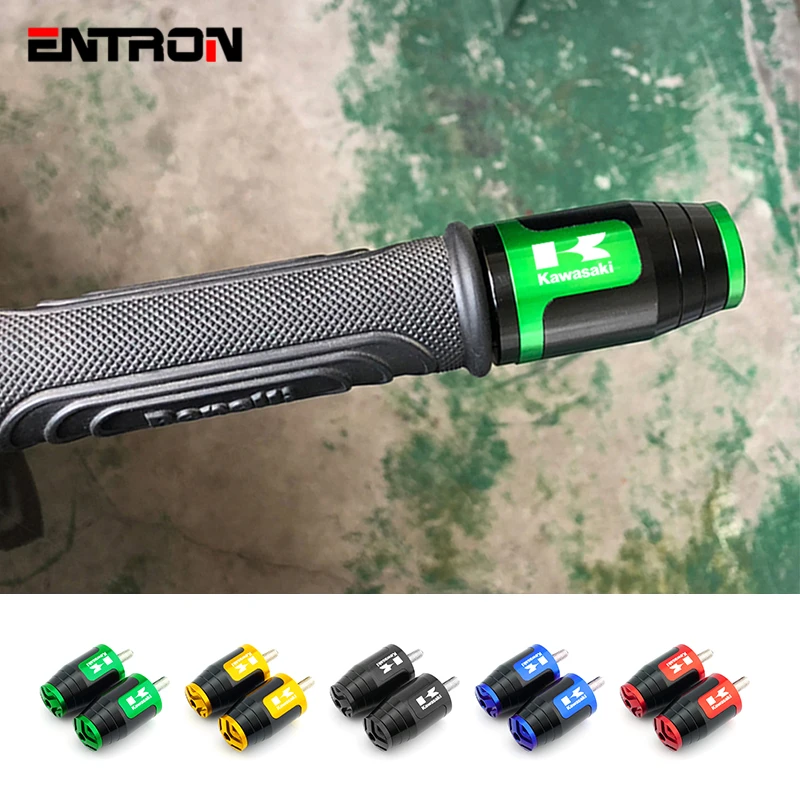 

For Kawasaki ER6N ER6F Ninja 300 400 ZX6R ZX9R ZX12R Z800 Z750 Z250 Motorbike Handle Handlebar Hand Grips Ends Cover 7/8'' 22MM
