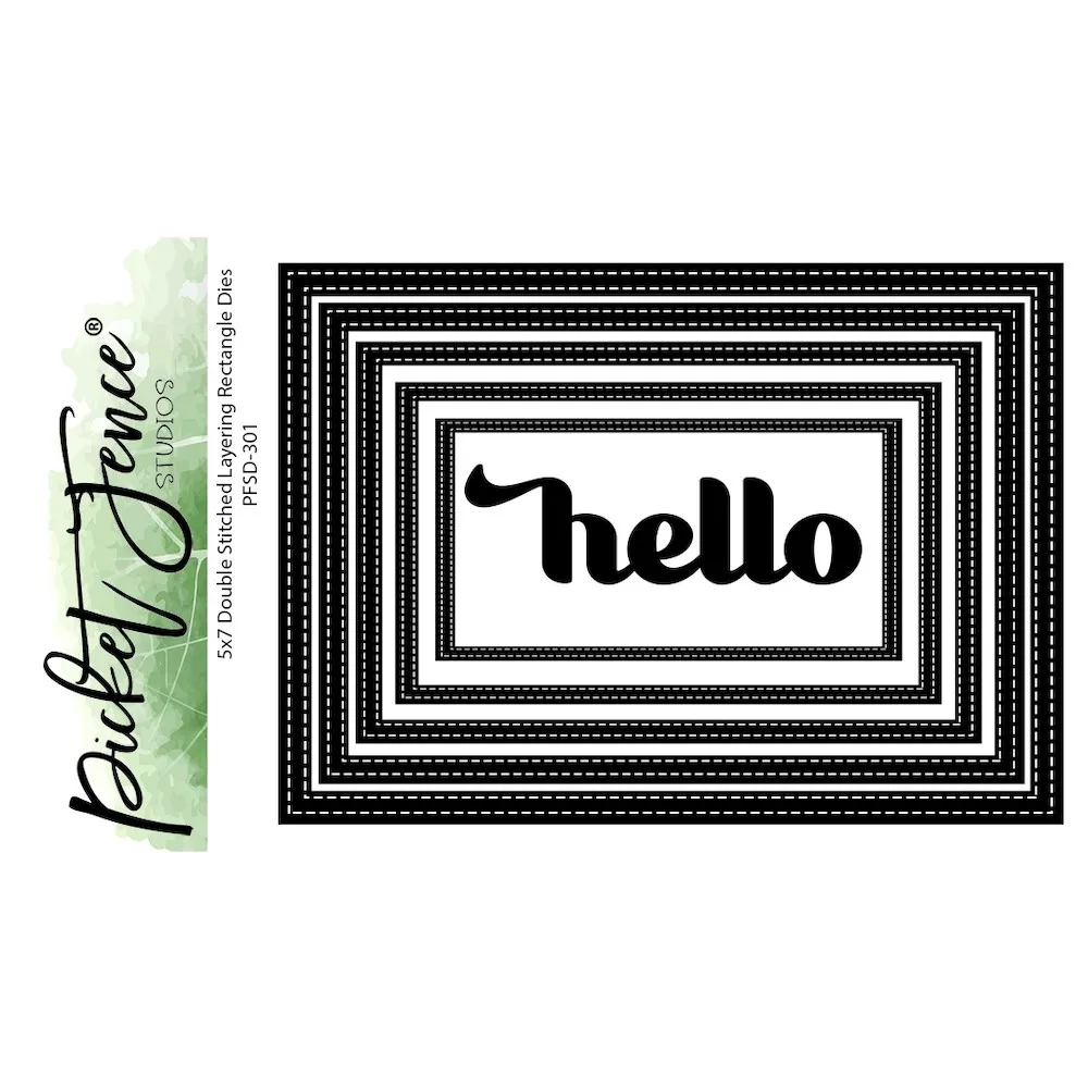 

Изысканная двойная сшитая прямоугольная металлическая резка технология штамповки шаблон для изготовления карт ручная работа Сделай Сам 2022