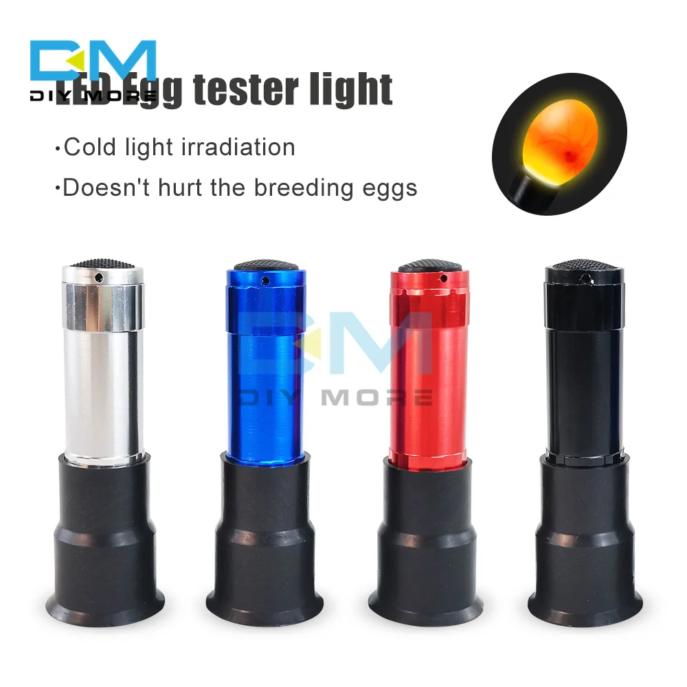 

Illuminating Egg Lamp Egg Inspection Lamp Egg Inspection Cold Light Flashlight LED Egg Detector Hatching with Small Flashlight
