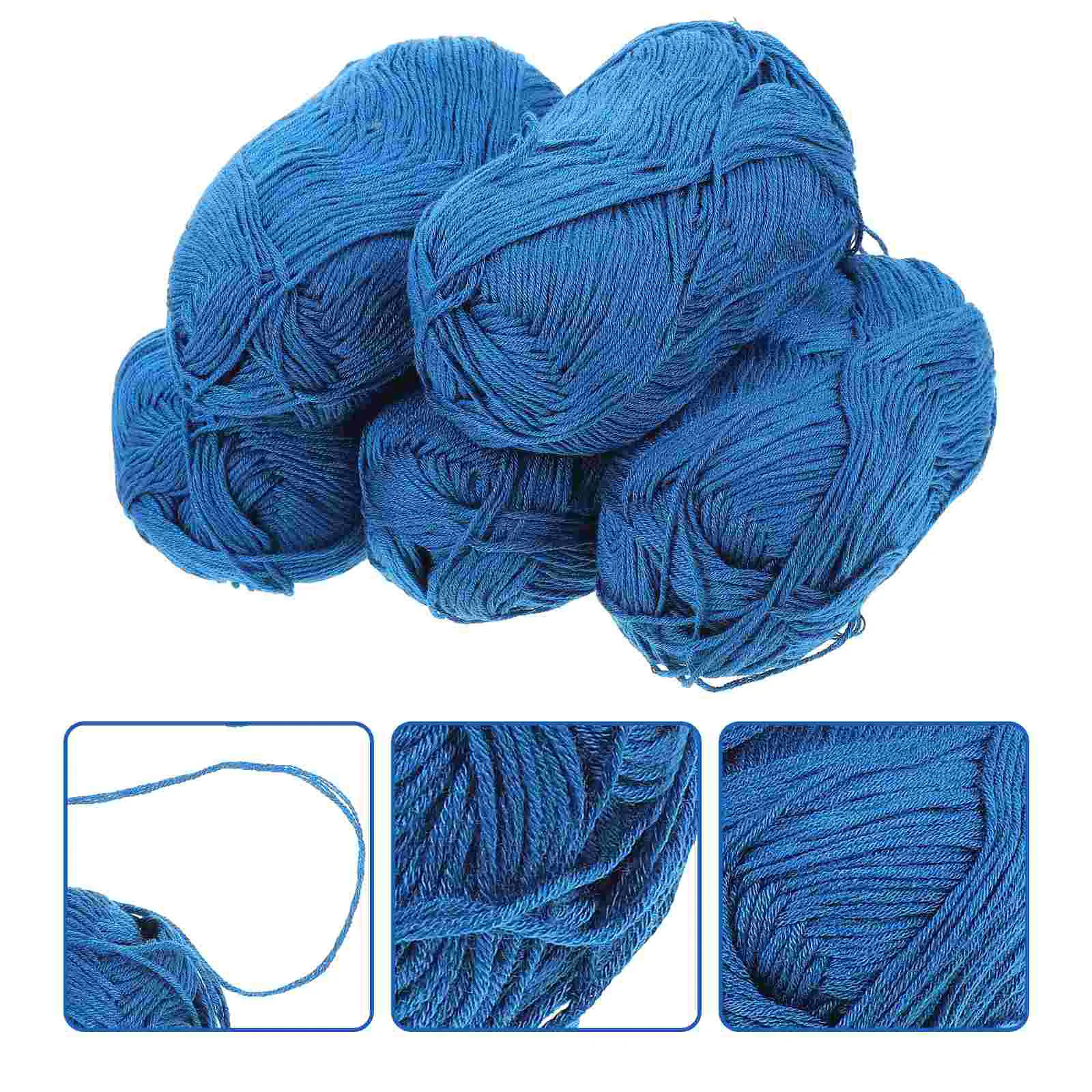 

Yarn Crochet Yarns Knitting Diy Craft Crafting Knit One Supplies Weaving Thread Chunky Scarf Blanket Hand Shirt T Sweater Cotton