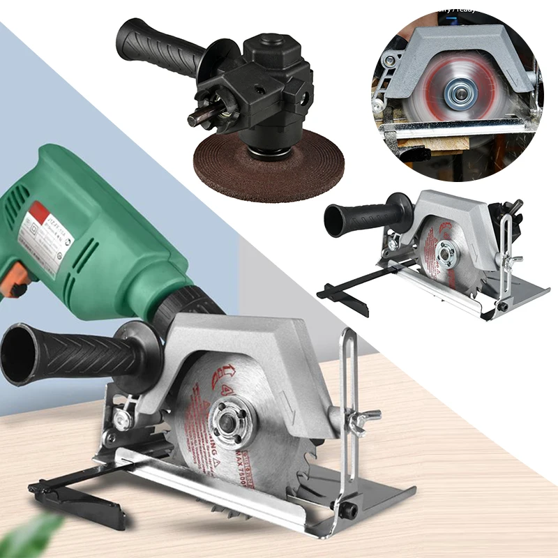 

Electric Drill to Electric Circular Saws Angle Grinder Modified Attachment DIY Electric Drill Accessories Conversion Tool Set