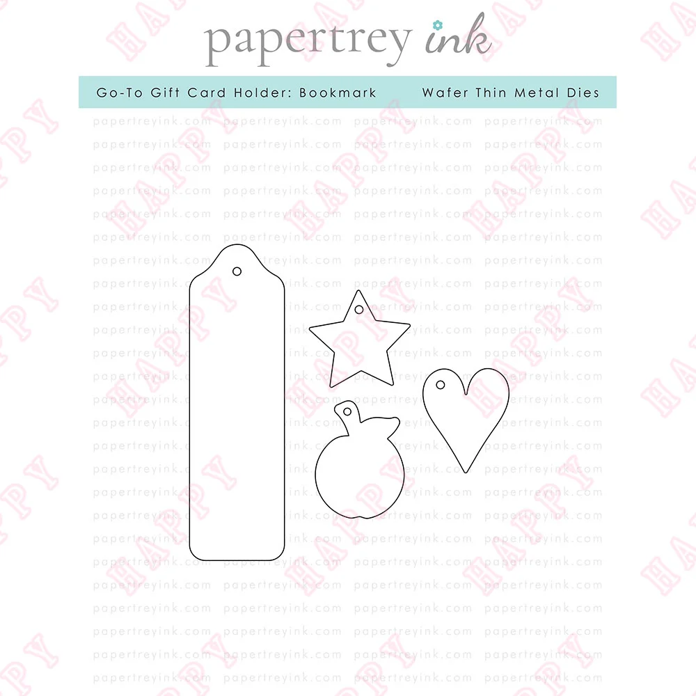 

2022 New Go-to Gift Card Holder Bookmark Metal Cutting Dies Diy Scrapbooking Paper Cards Album Crafts Decor Embossing Molds
