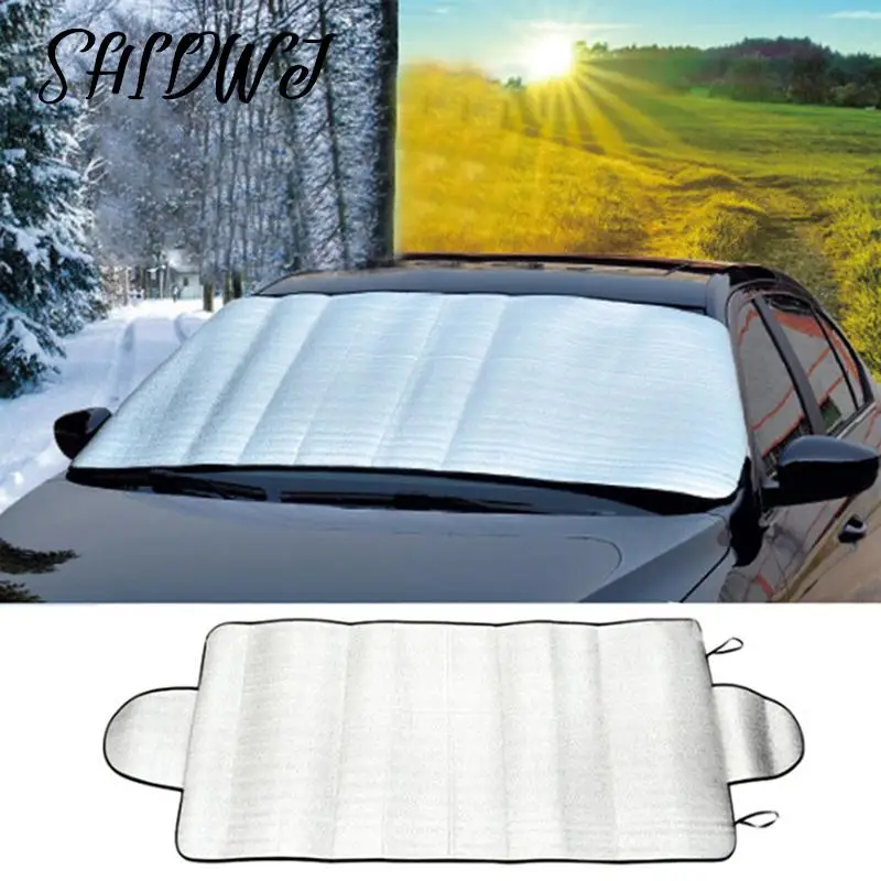 

Чехол для лобового стекла автомобиля, чехол для лобового стекла автомобиля, уличный водонепроницаемый солнцезащитный козырек для снега, защита от льда