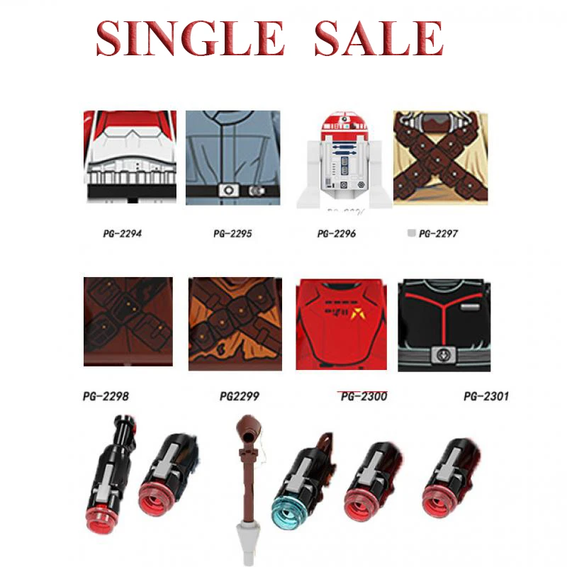 

Star Space Wars Mini Figures Blocks R3-T2 Bricks Building Blocks Diy Assembled Model Educational Toys Gifts for Kids PG8288