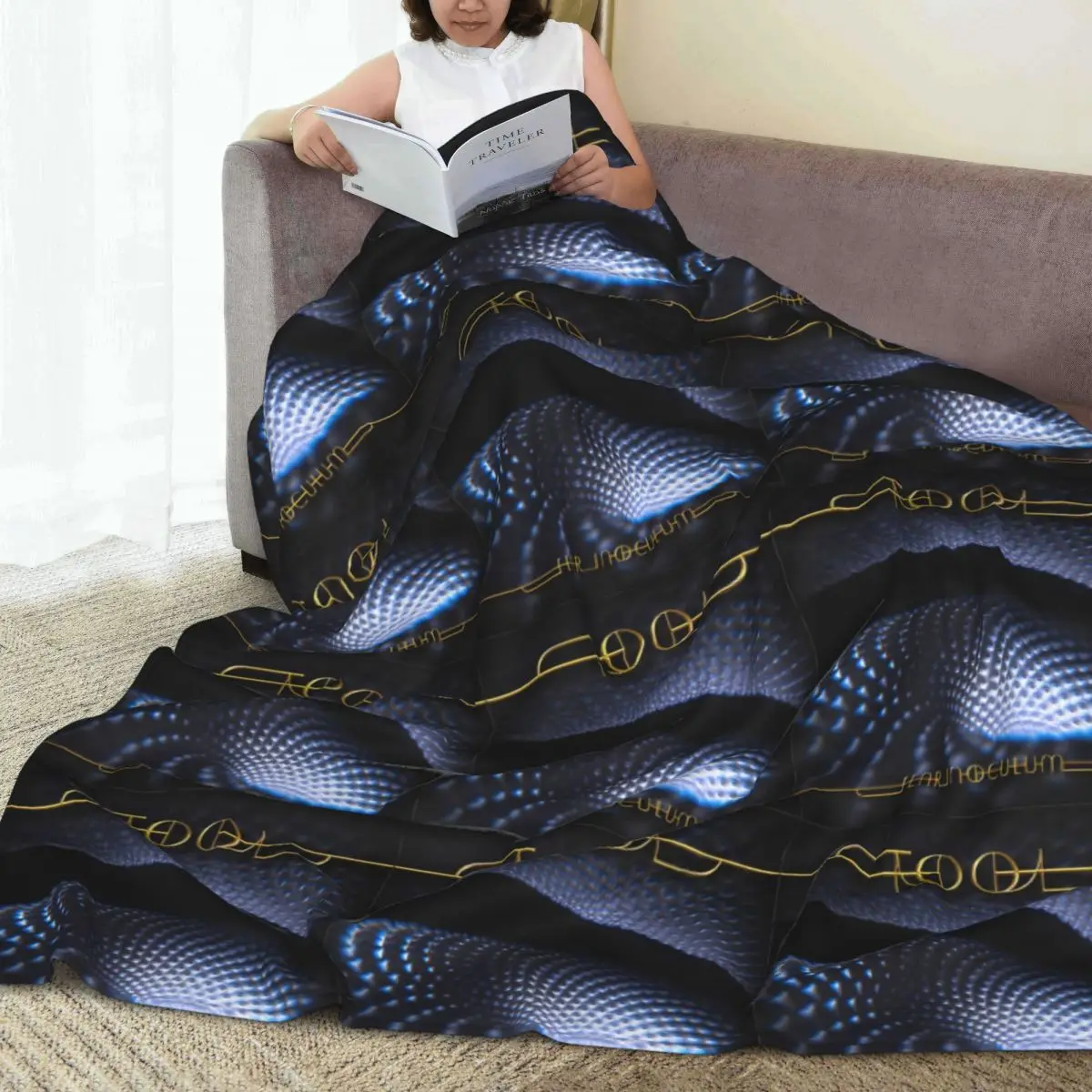 Вязаное одеяло Lateralus Heavy Metal Music Enima флисовое для инструментов супер теплое спальни