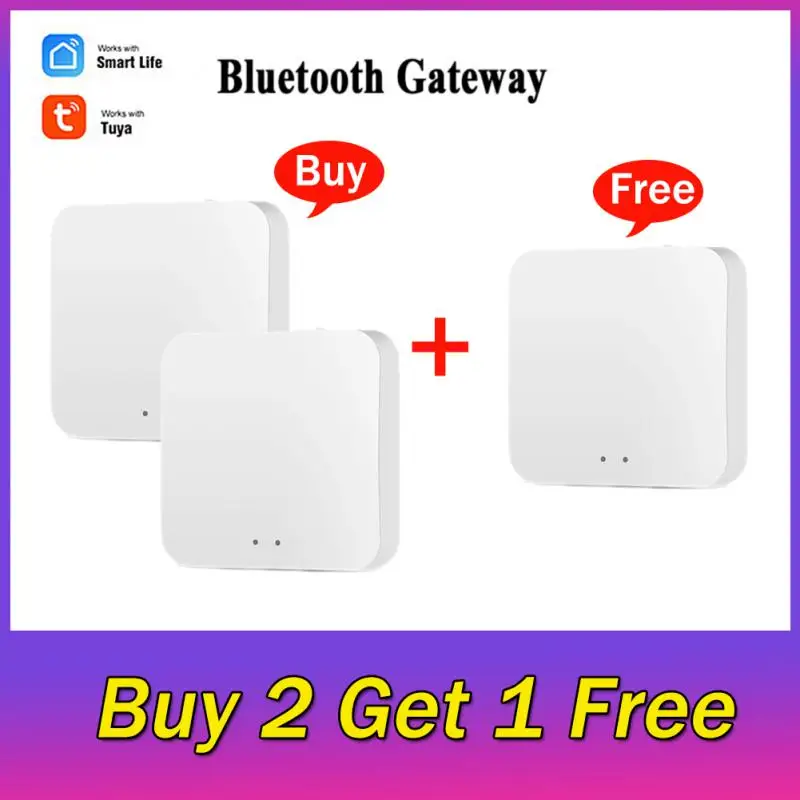 

Tuya Bluetooth Smart Wireless Gateway Hub Bluetooth-compatible Mesh Gateway Smart Home Automation Smart Life APP Remote Control