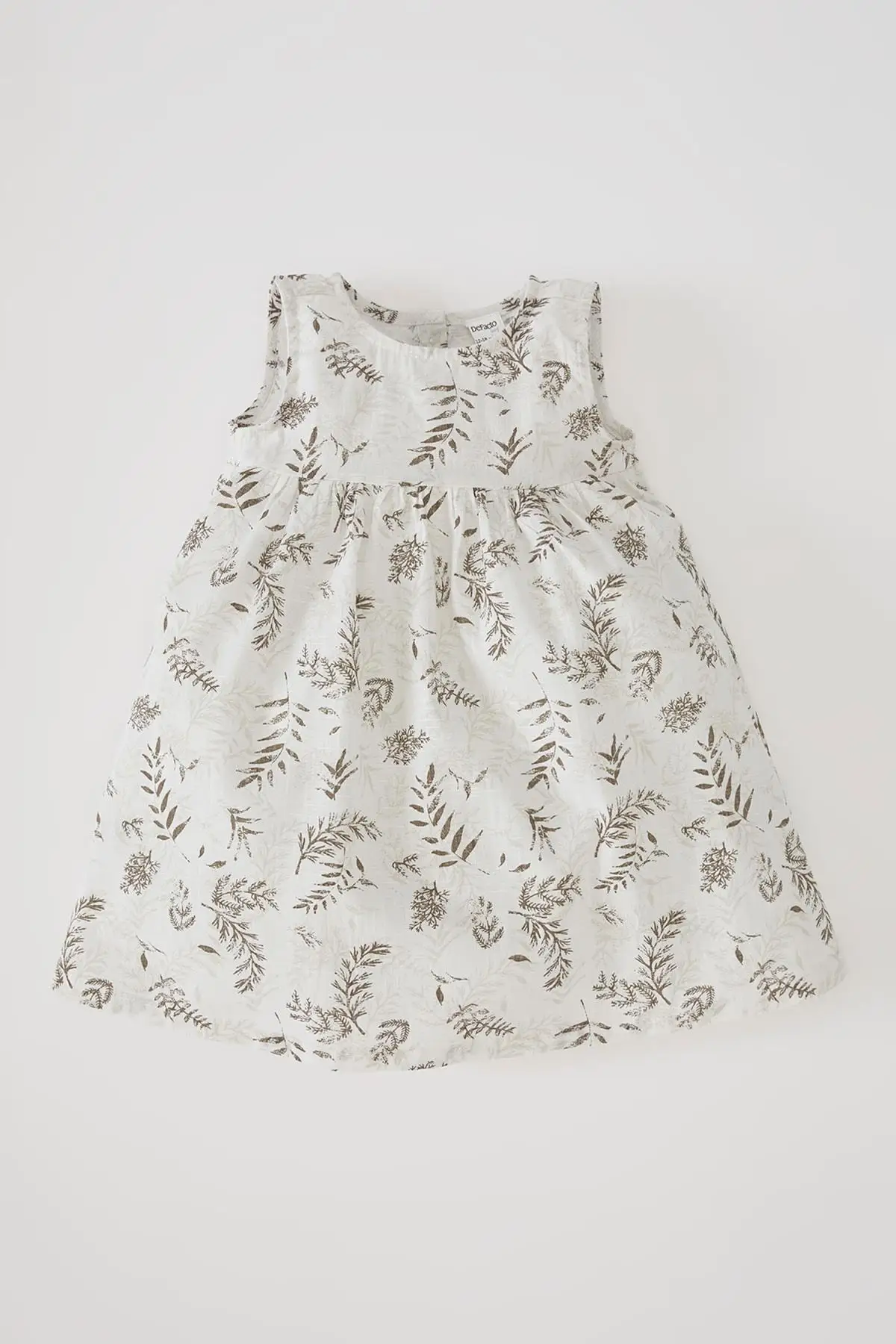

Baby girl Print Sleeveless Cotton Dress
