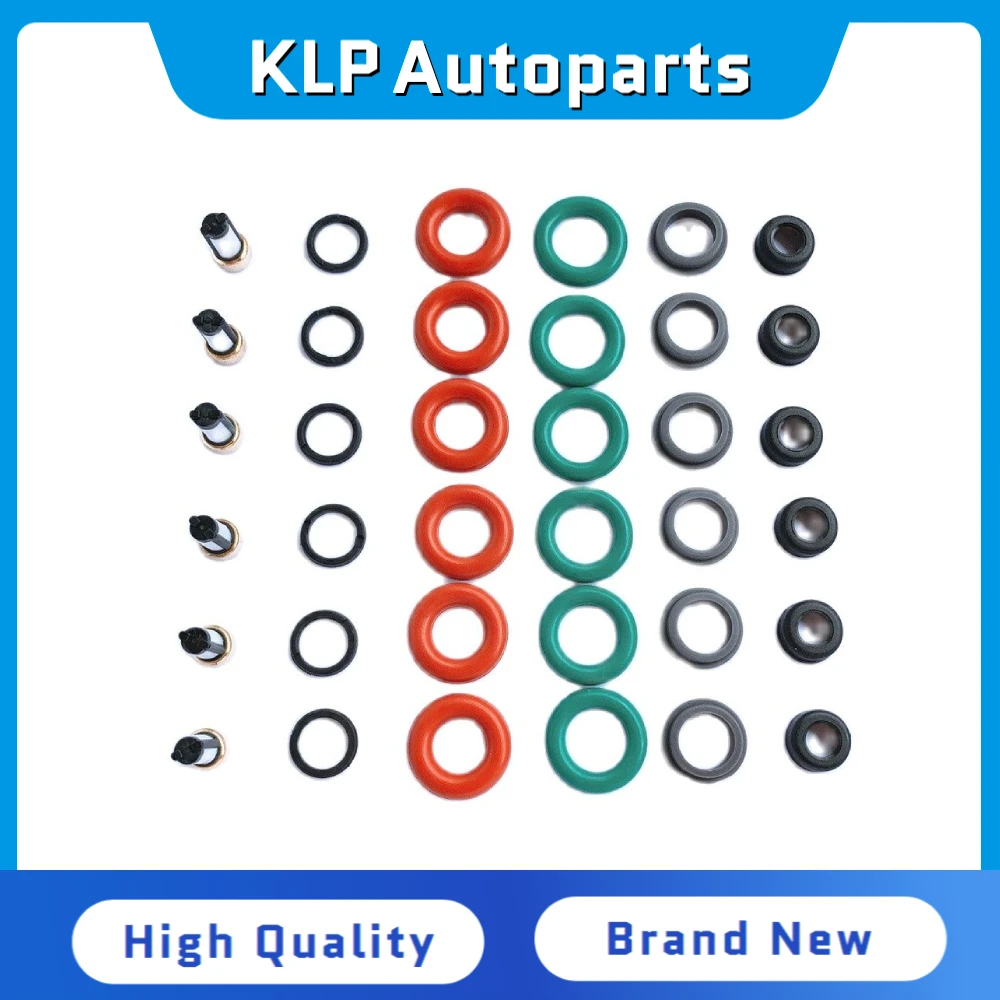 

free shipping 6Sets Fuel Injector Repair Kits For Parts # 6G9N-AB LR001982 30777501 85212259 For Volvo S80 / V70 / XC60 AY-RK064