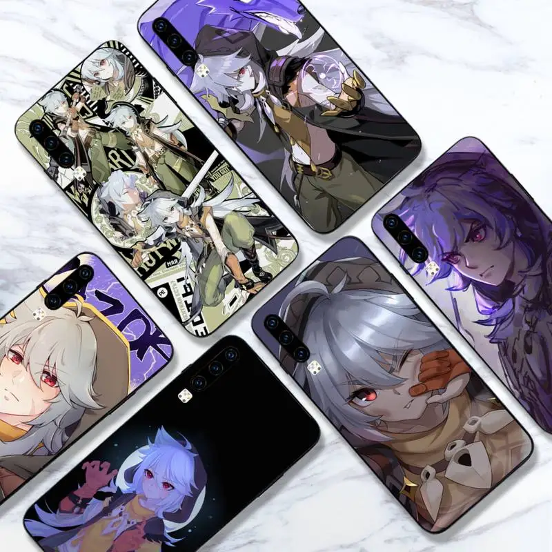 

razor genshin impact Phone Case For Huawei honor Mate 10 20 30 40 i 9 8 pro x Lite P smart 2019 Y5 2018 nova 5t