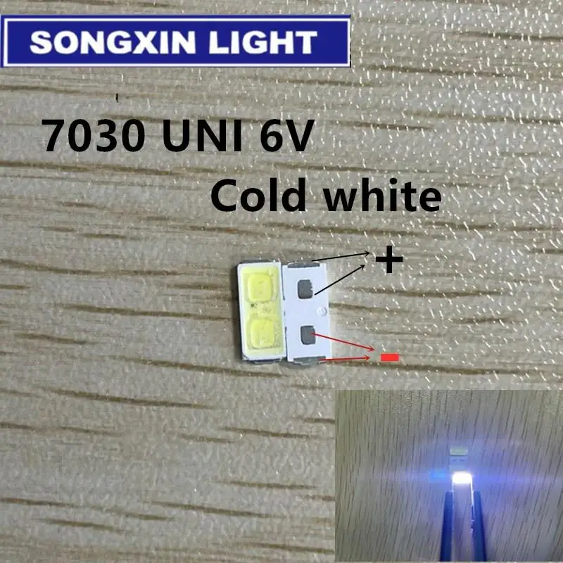 200 шт. светодиодная подсветильник ка для телевизора UNI LED LCD с излучающими диодами