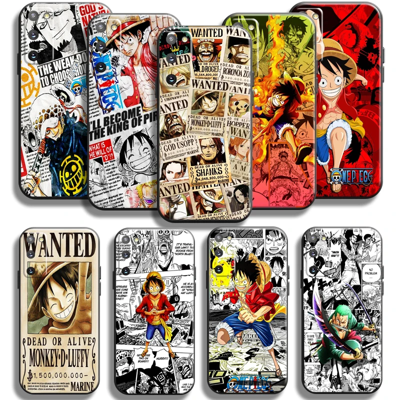 

Anime Comics One Piece Phone Case For Samsung Galaxy S22 S21 S20 Plus Ultra 5G Case For Samsung S21 S20 FE Back Silicone Cover