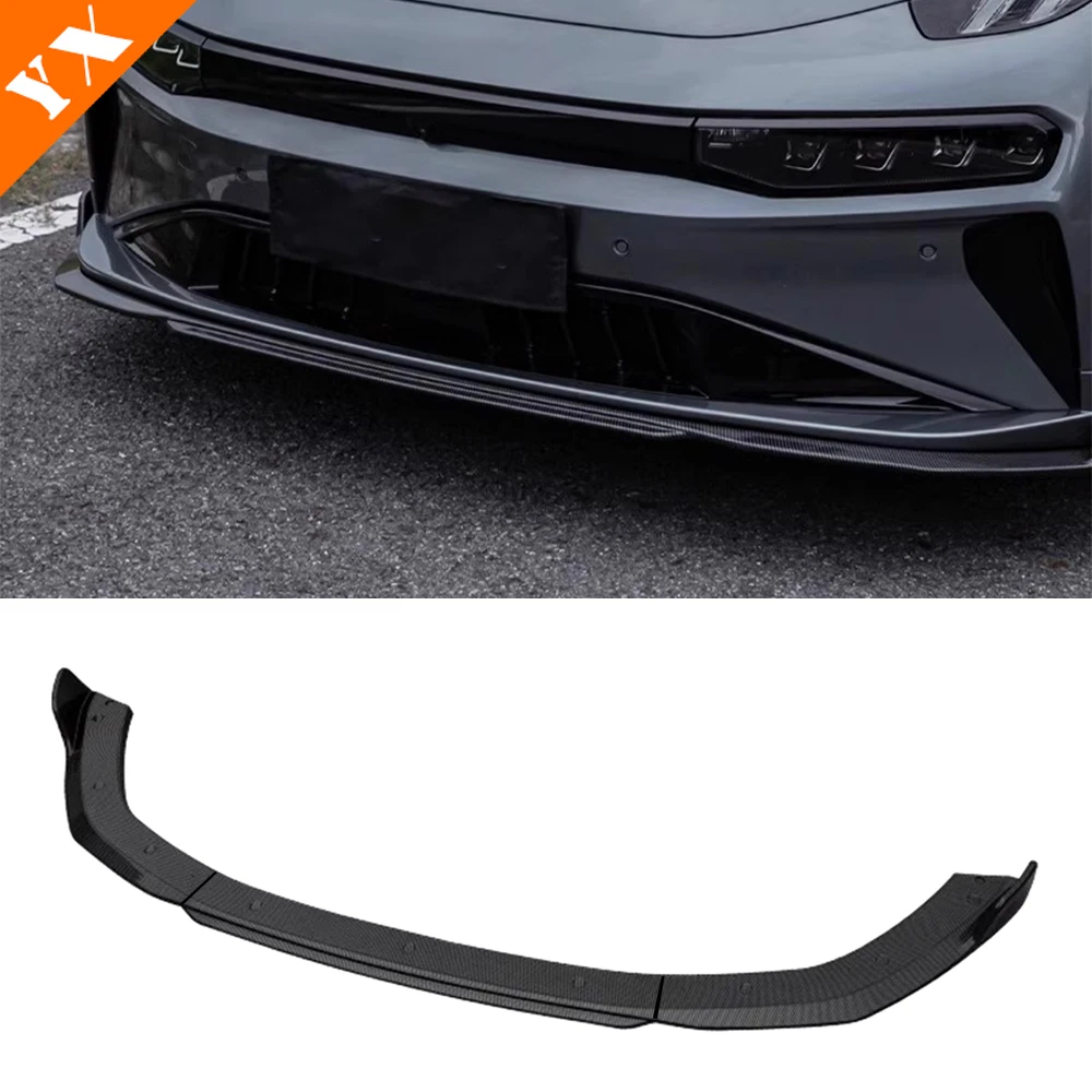 

Для Geely Zeekr 001 2024-2025 аксессуары, накладка на переднюю лопата автомобиля, защита переднего бампера, защита от ударов, украшение на заднее крыло