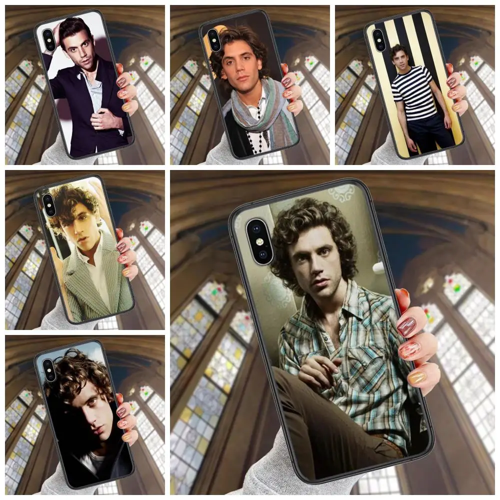 Бампер Mika с черным корпусом и рисунком для Xiaomi Mi 5X, 6, 6X, 8, 9, 9T, A1, A2, A3, CC9, CC9e Lite Pro, Se