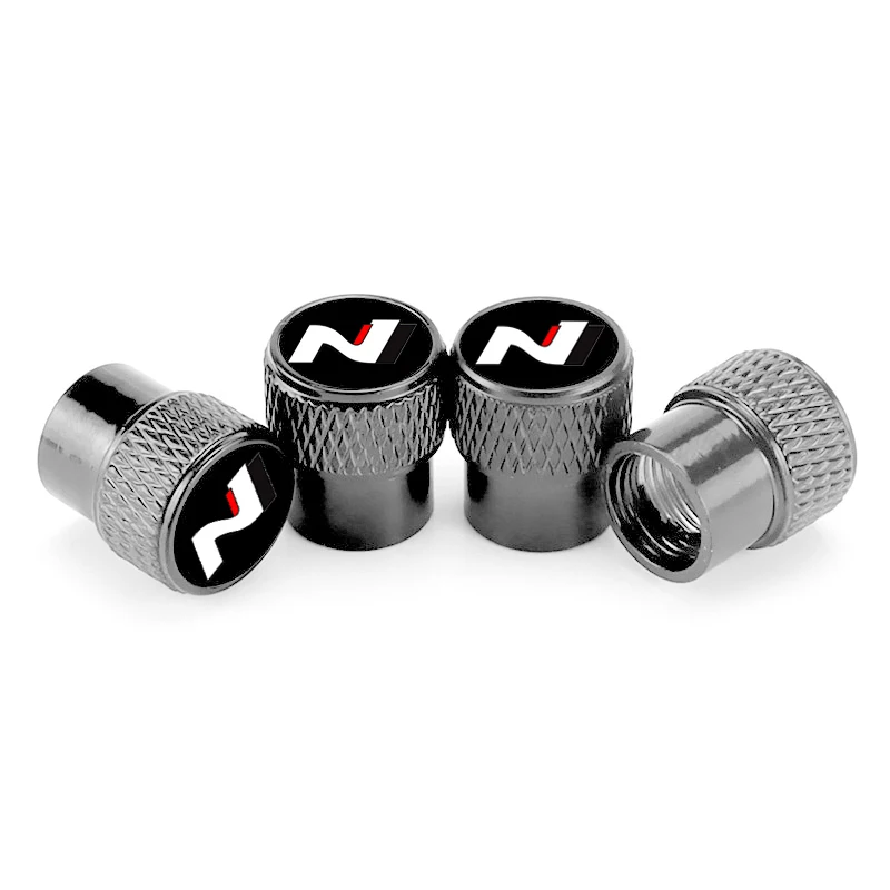 

Автомобильная крышка сердечника ступицы клапана из алюминиевого сплава 4 шт./компл. подходит для Hyundai N LINE i30 i20 Sonata Accent Tucson Elantra Azera