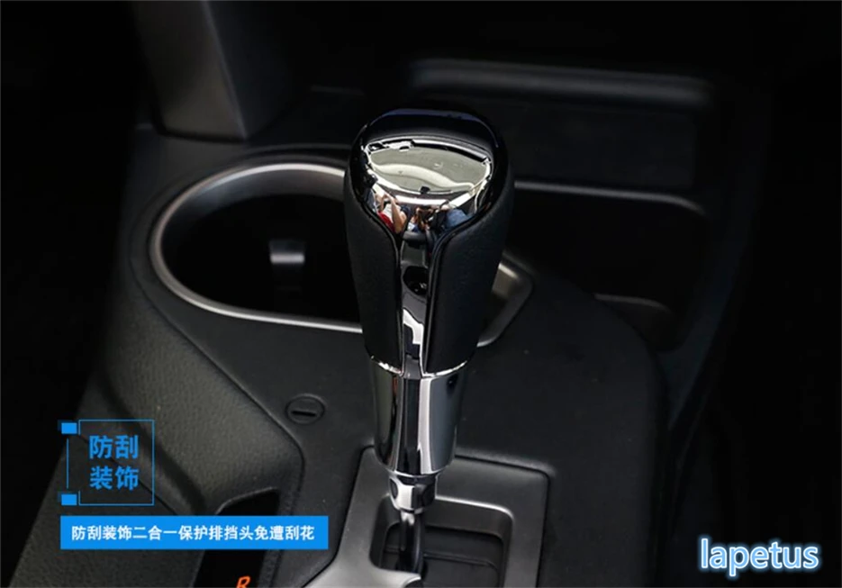 

Accessories Stalls Gearshift Gear Shift Knob Decoration Frame Cover Trim For TOYOTA RAV4 RAV 4 2016 2017 2018