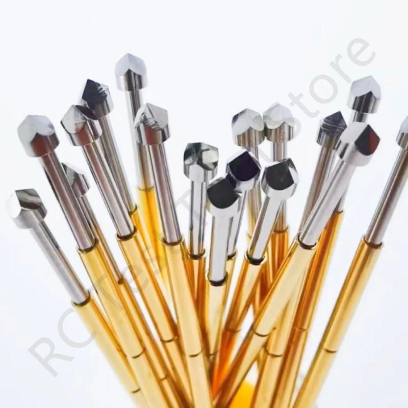 100 шт. P160-T3 пружинный тестовый щуп штифт Pogo никелированный диаметр 1 36 мм длина 23