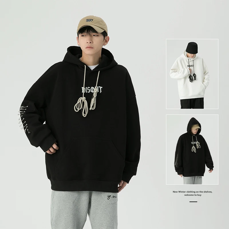 Мужская одежда в стиле High Street новинка весны 2022 толстовка трендовый блейзер с