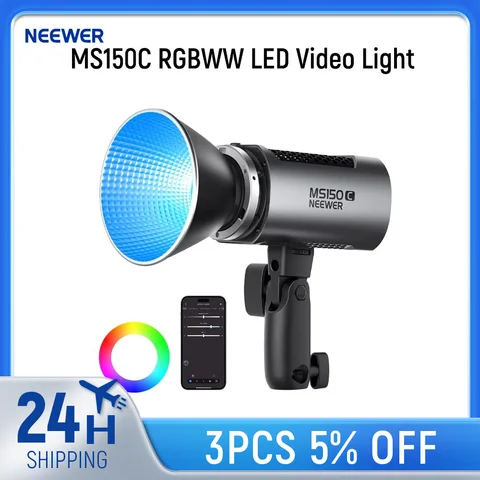 NEEWER MS150C RGBWW светодиодная фотолампа