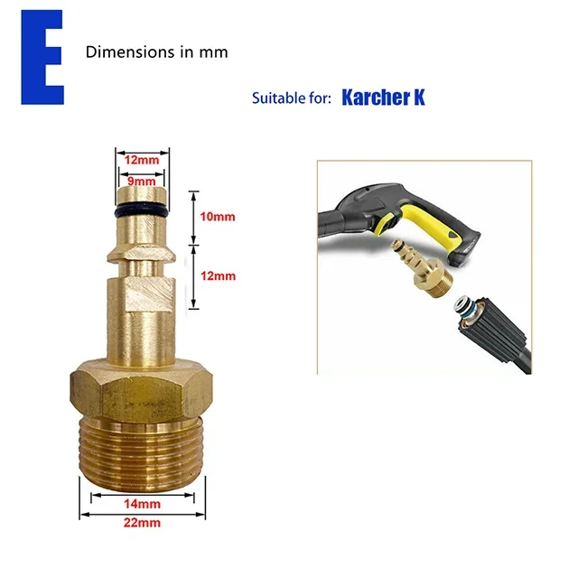 

Шланг для мойки высокого давления XMSJ M22-Pin14/15/14-15