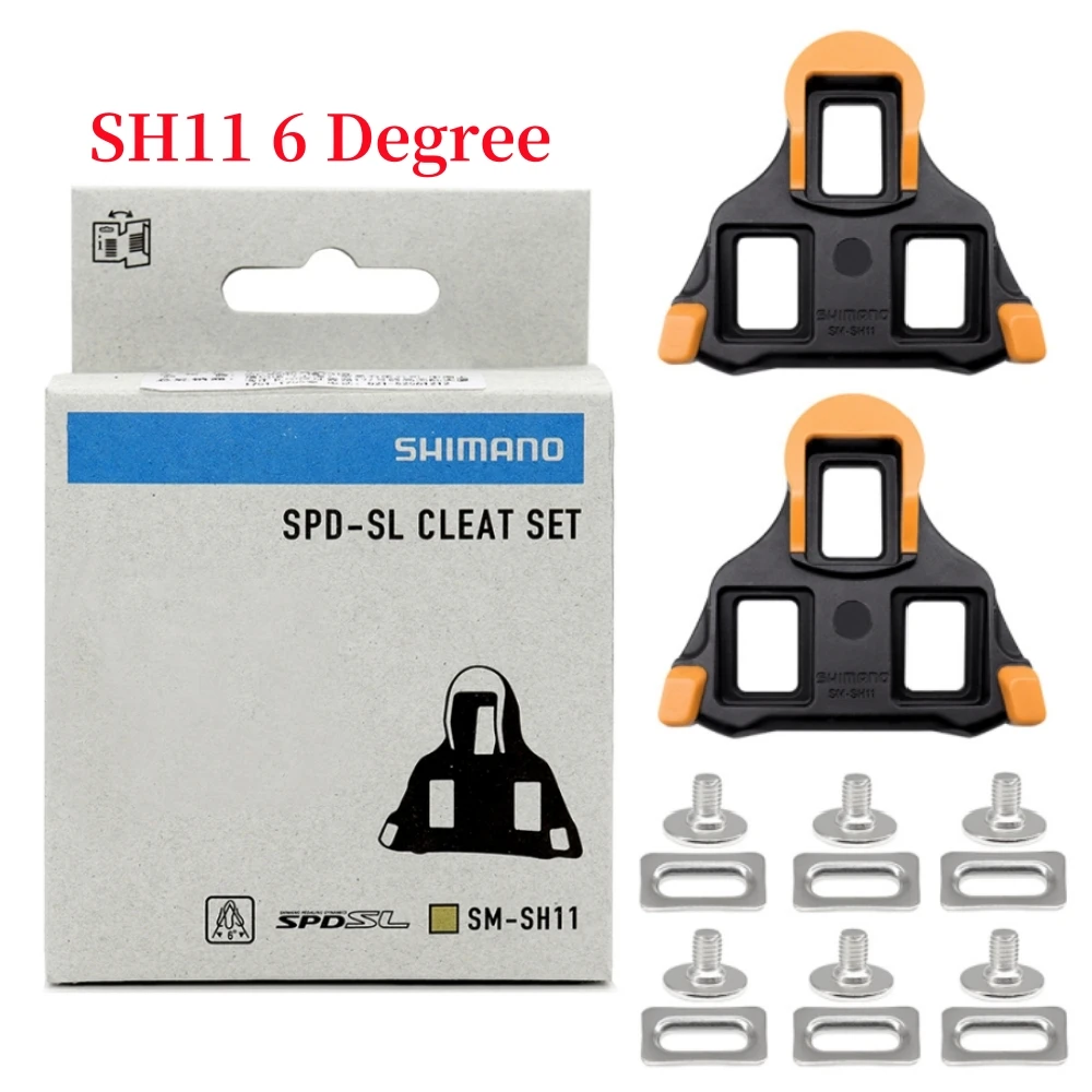 SHIMANO SPD SL SH10 SH11 SH12 Шипы для педали шоссейного велосипеда Велосипедные шипы