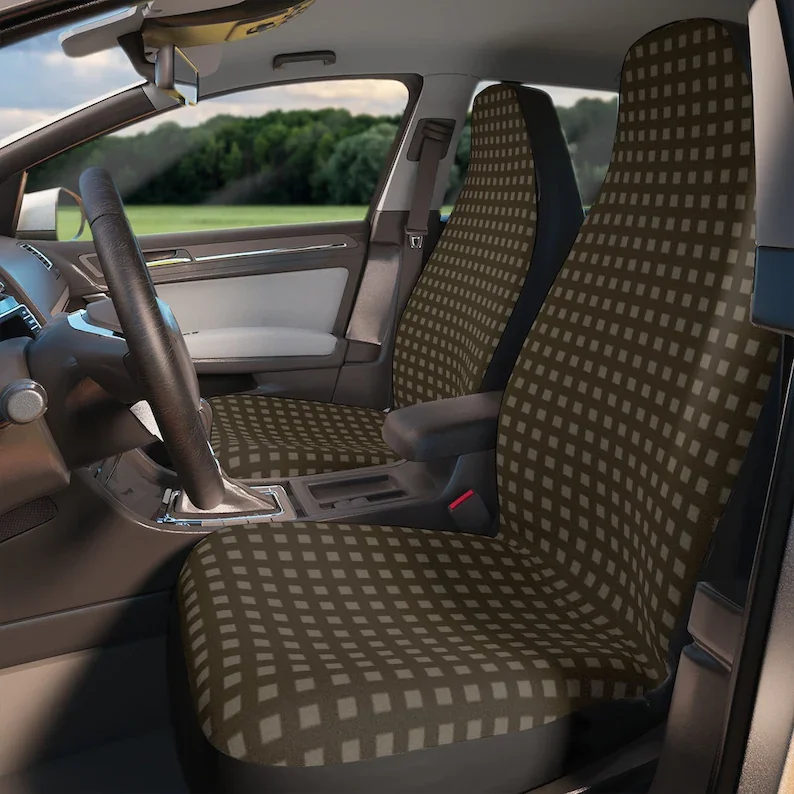 

Earth Tone Car Seat Covers | Custom