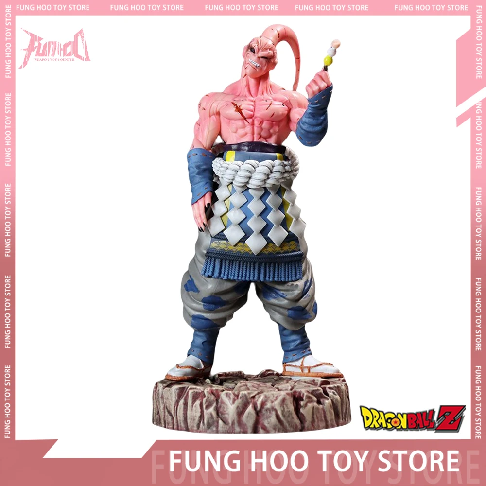 

30cm Dragon Ball Z Majin Buu Figure Samurai Vegeta Figurine Goku Super Saiyan 3 Animefigure Statue Figurine Model Doll Toy Gift