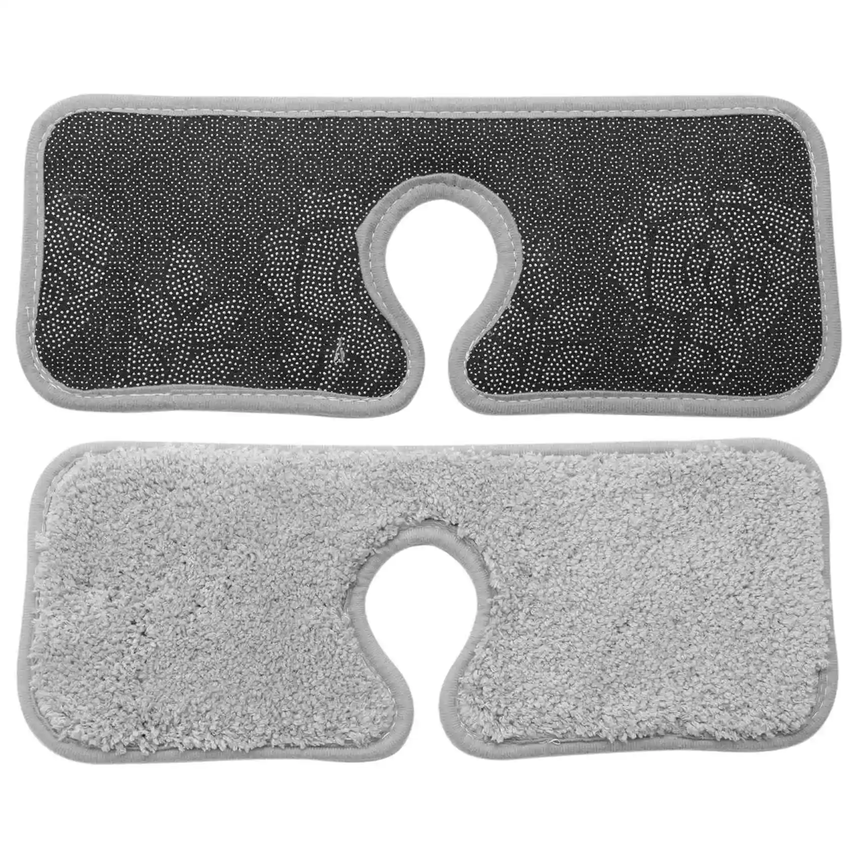 

4PCS Faucet Absorbent Mat-Grey Faucet Wraparound Absorbent Mat,Faucet Splash Catcher,Dish Cleaning Drying Pads