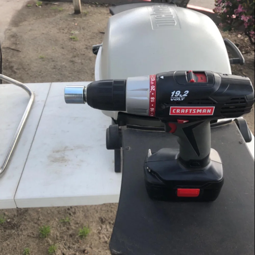 

For 3/4" Hex Scissor Jack Universal Car Accessories Chrome Vanadium Steel Drill Adapter Portable Car Supplies Durable Practical