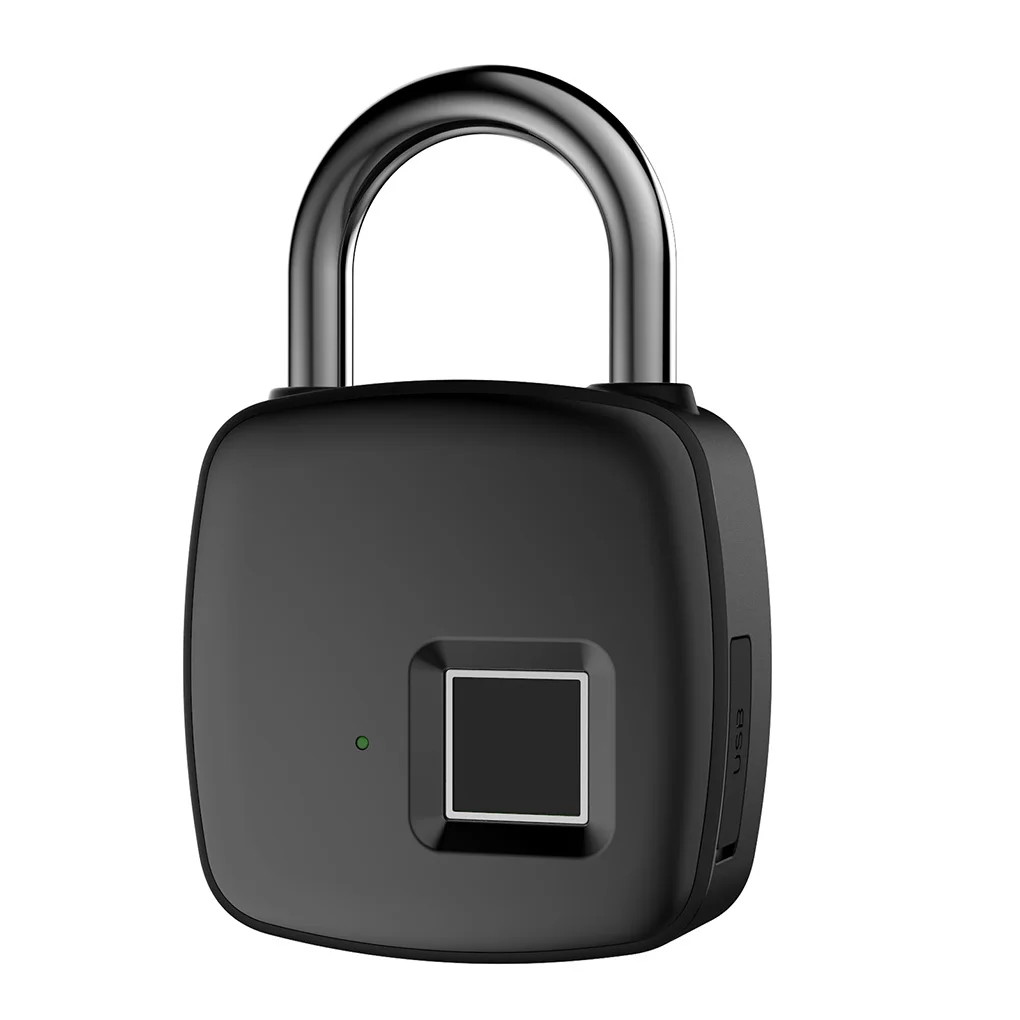 

Fingerprint Combination Lock Suitcase Backpack Cage Digital Padlock Safe Metal Locking System Household Office Gym Travel