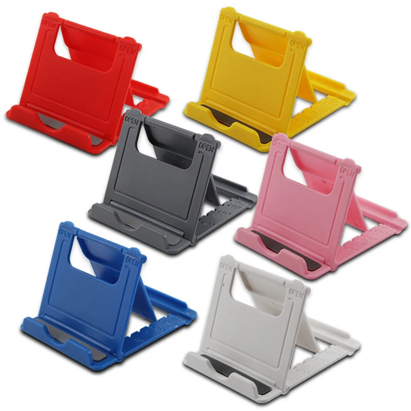 

NEWCE Phone Holder Desk Stand For Your Mobile Phone Tripod For iPhone Xsmax 12 Huawei Xiaomi Mi 9 Plastic Foldable Desk Holder S