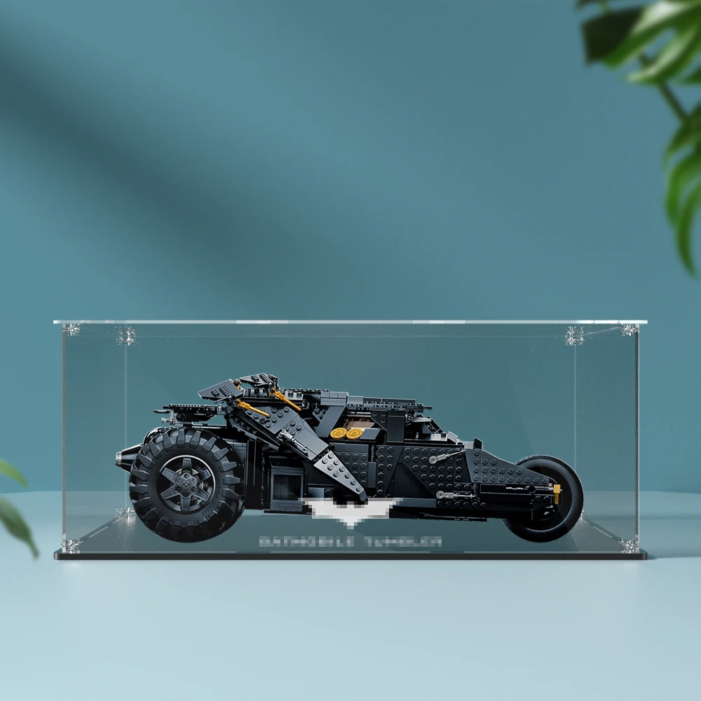 Акриловая витрина для лего кирпича 76240 Бэтмен Бэтмобиль стакан пылезащитный