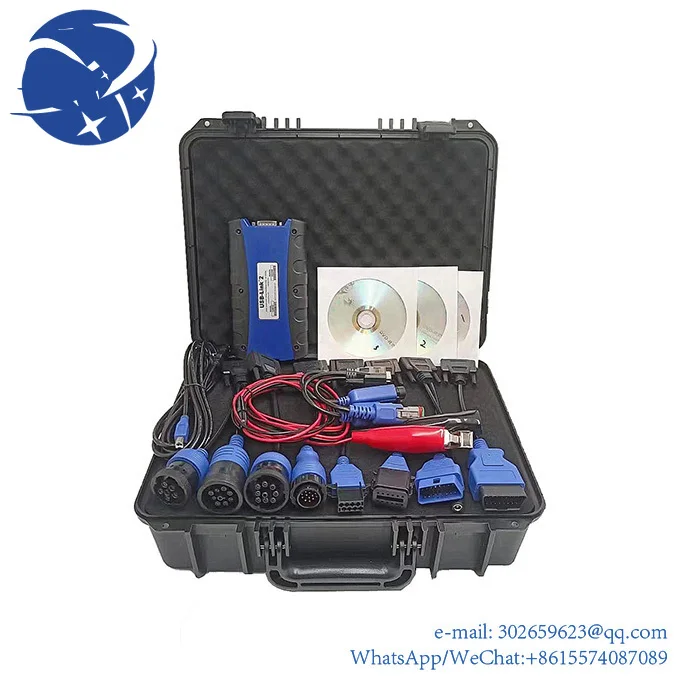 Диагностический сканер yyhc N2 NEXIQ2 с интерфейсом USB 125032, диагностика с программным обеспечением, Bluetooth, сканер для тяжелых грузовиков, диагностический инструмент