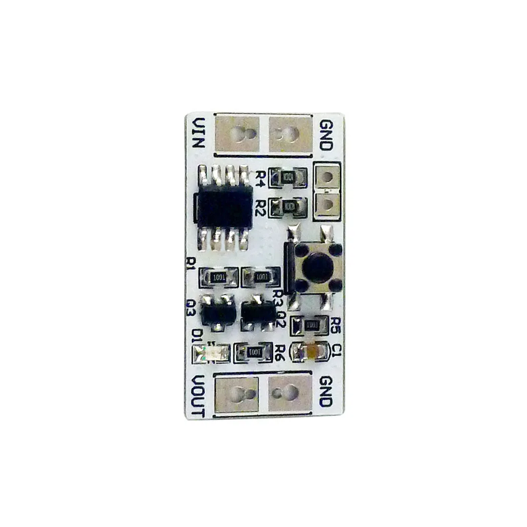 

SL92B02 DC 3-20V 5A Bistable Self-Locking Switch Module LED Controller Relay Board Touch Electronic Board Toggle Switch Durable