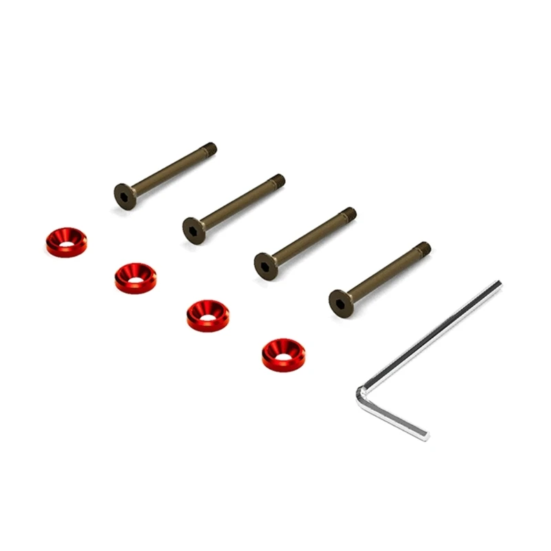 

PremiumAnodized Aluminum Alloy Screws for Computer Case CPU Cooling Fans 32mm Length