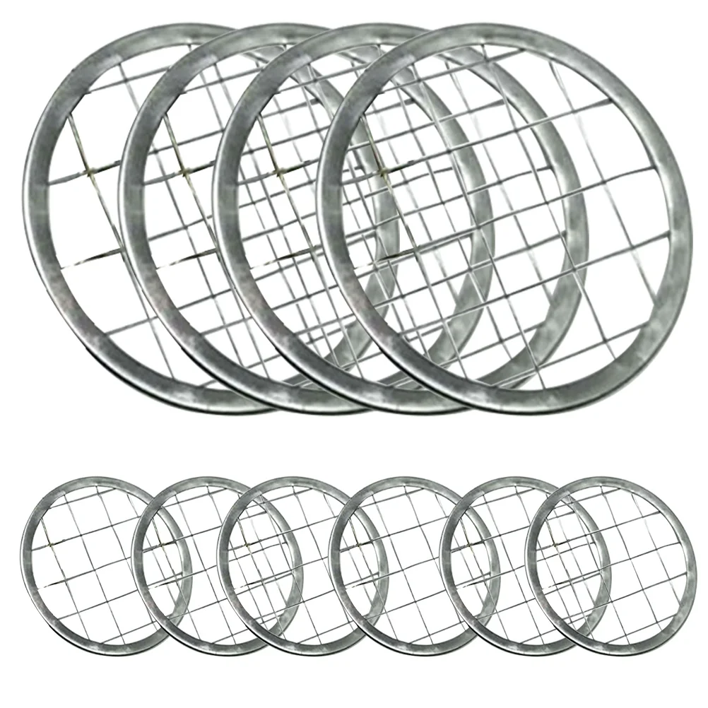 10 шт. сетчатый лист для банок Mason красивый держатель металлическая цветочная