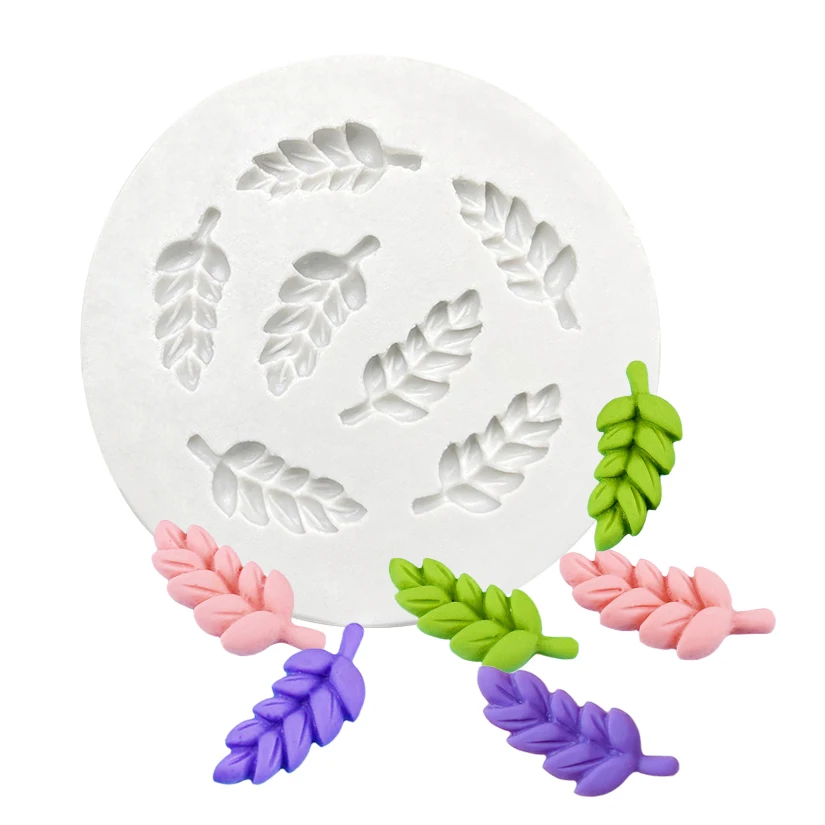 

Wheat Ear Shape Silicone Mold Sugarcraft Cupcake Baking Mold Fondant Cake Decorating Tools