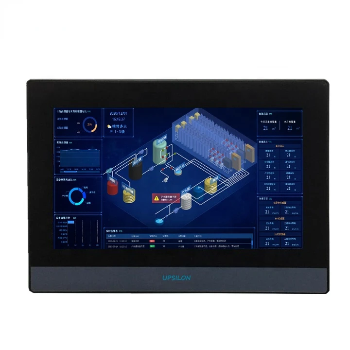 

bending machine master control 10" BACnet rs485 hmi automation control panel