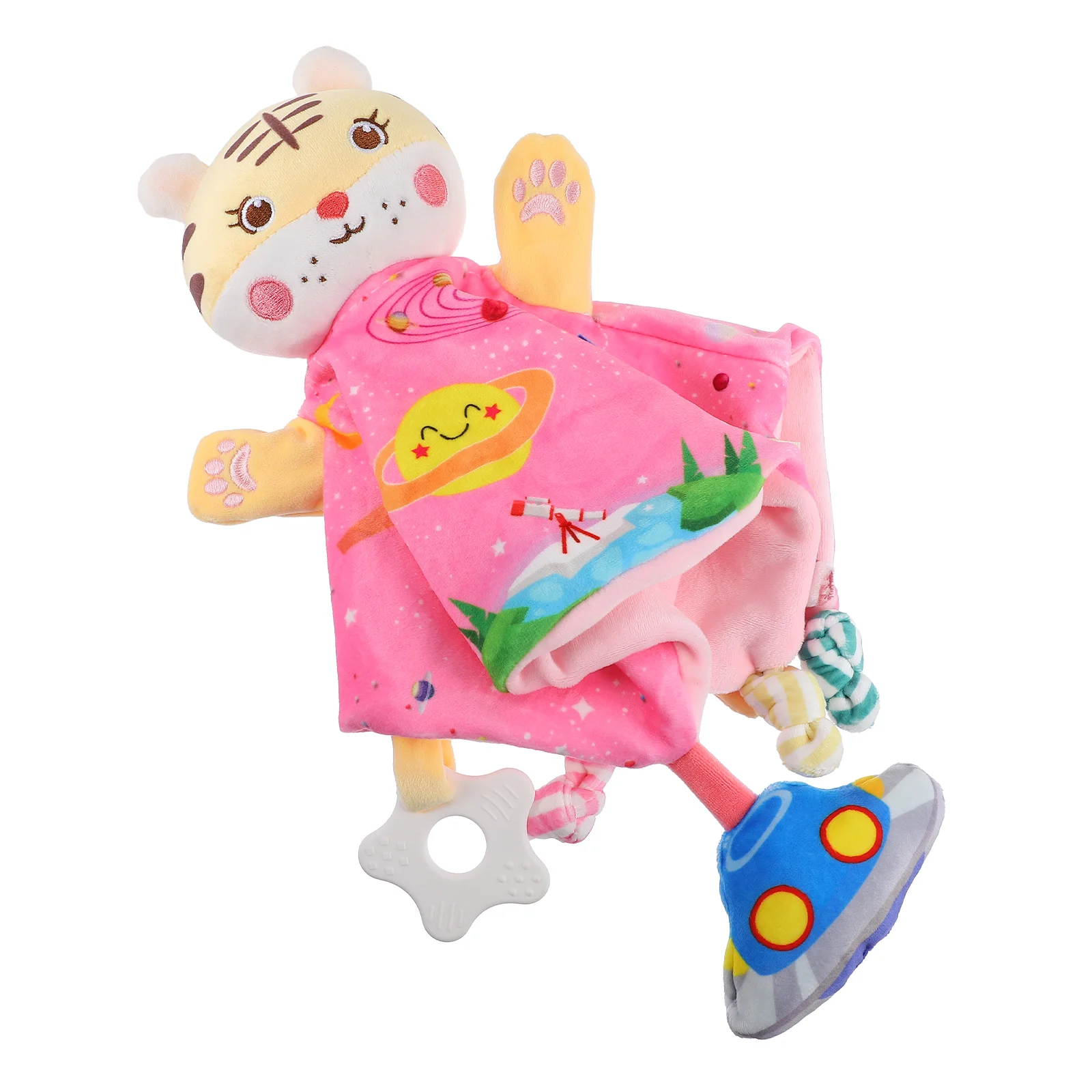 

Appease Towel Hand Puppet Cartoon Animal Hand Doll Baby Newborn Plaything