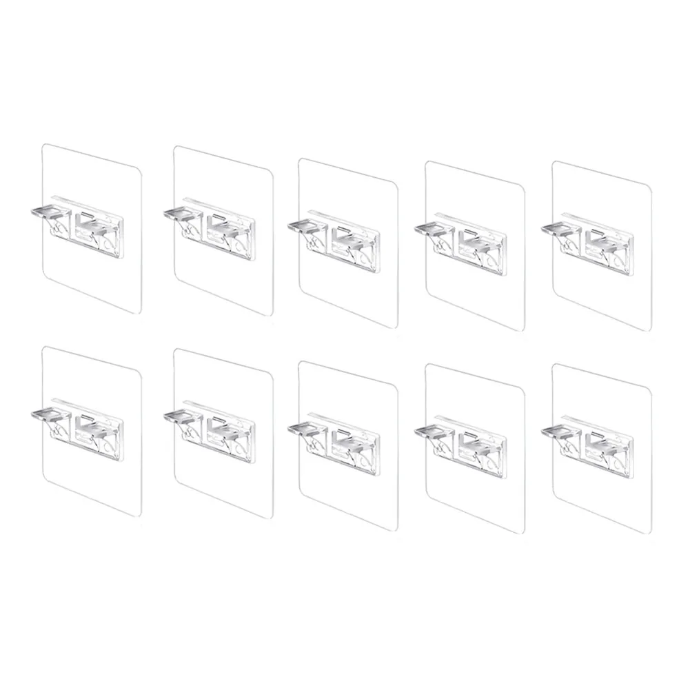 

Self Adhesive Wardrobe Divider Holder,Super Load Capacity Plastic Shelf Support,Wardrobe Partition Holder,