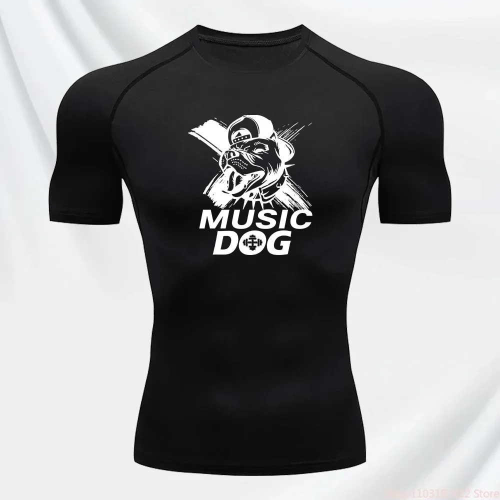 Мужская Летняя Быстросохнущая Дышащая Футболка Для Фитнеса С Коротким Рукавом