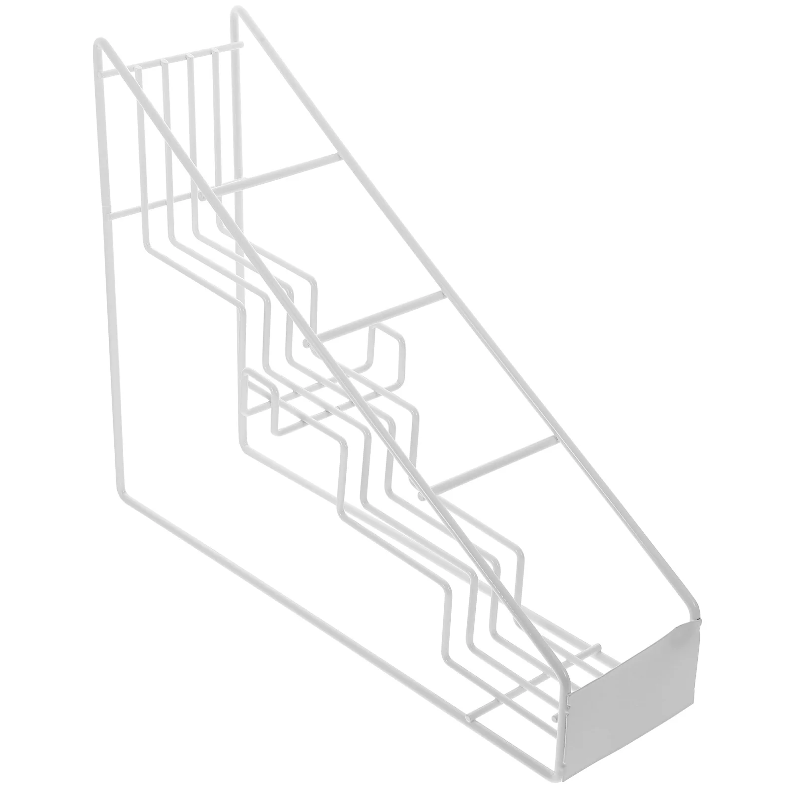 

Rack Syrup Organizer Bottle Shelf Coffee Storage Holder Stand Seasoning Display Kitchen Countertop Wirespicestepped Bar