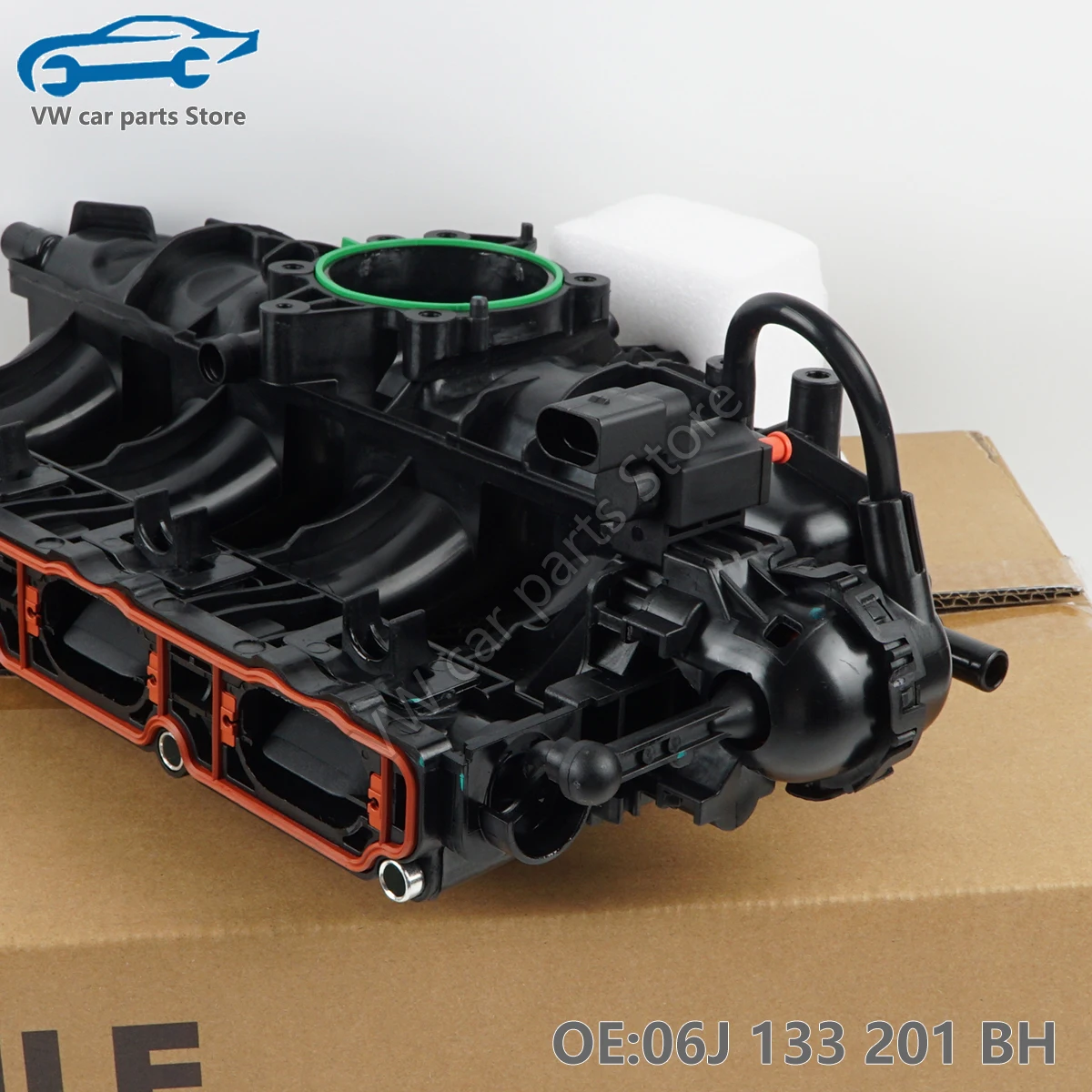 LM1031 06J 133201 Коллектор двигателя BH для A3 Q3 Beetle Eos Jetta Golf Passat B6 1.8T/2.0TSI 133 201 G AR